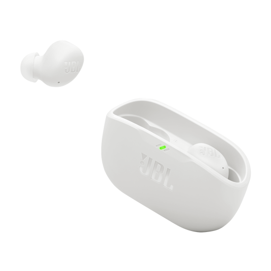 JBL Wave Buds 2 - White - True Wireless Noise Cancelling Earbuds - Detailshot 2 image number null